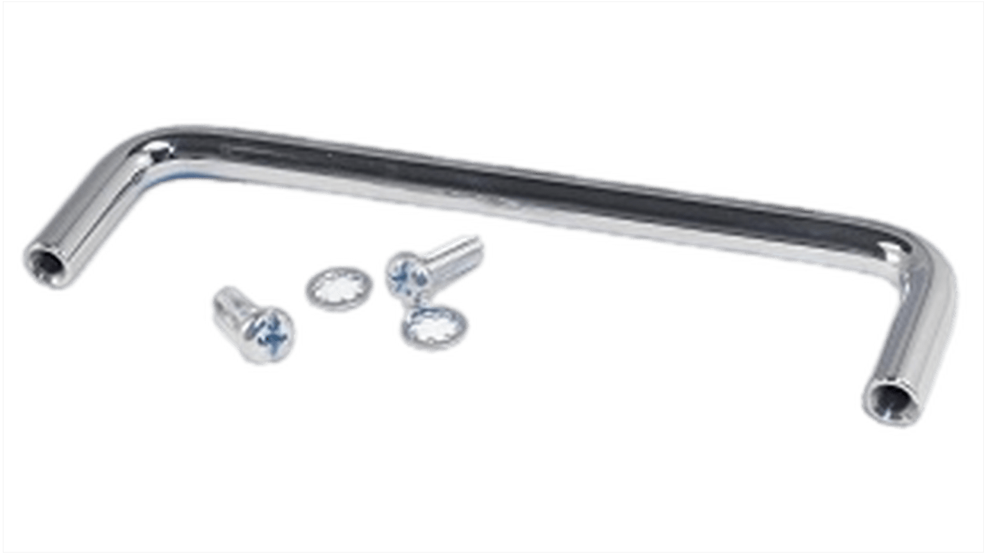 1427T Hammond Chrome Steel Drawer Handle 38 mm Height, 133mm Width