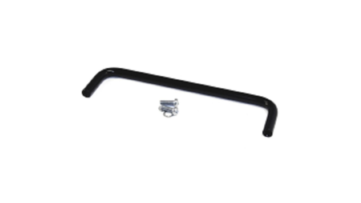 Hammond Black Powder Coating Steel Drawer Handle 44 mm Height, 160mm Width, 8mm Length