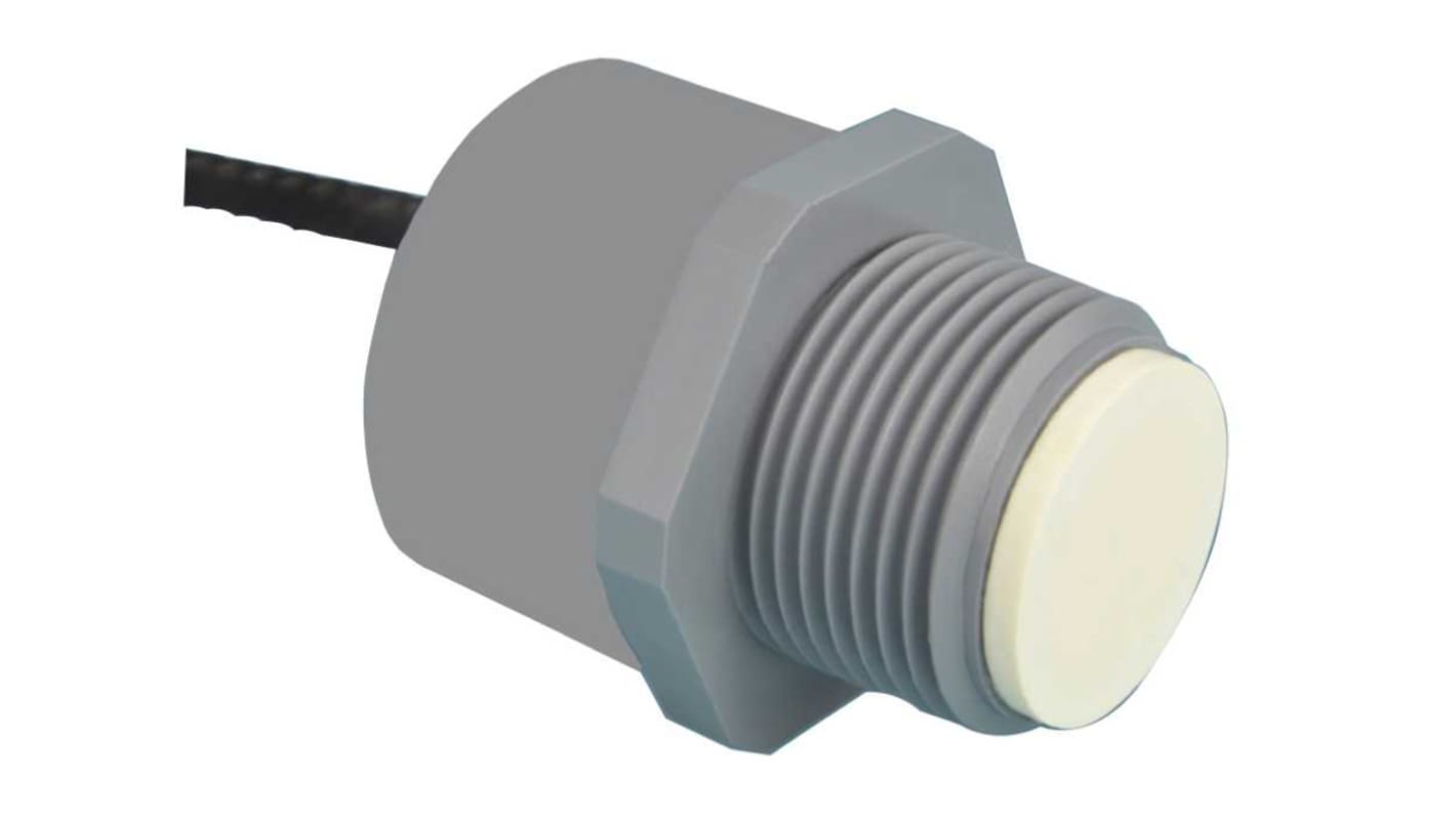 RS PRO Ultrasonic Level Sensor, RS485 Output, Threaded, PVC Body | RS