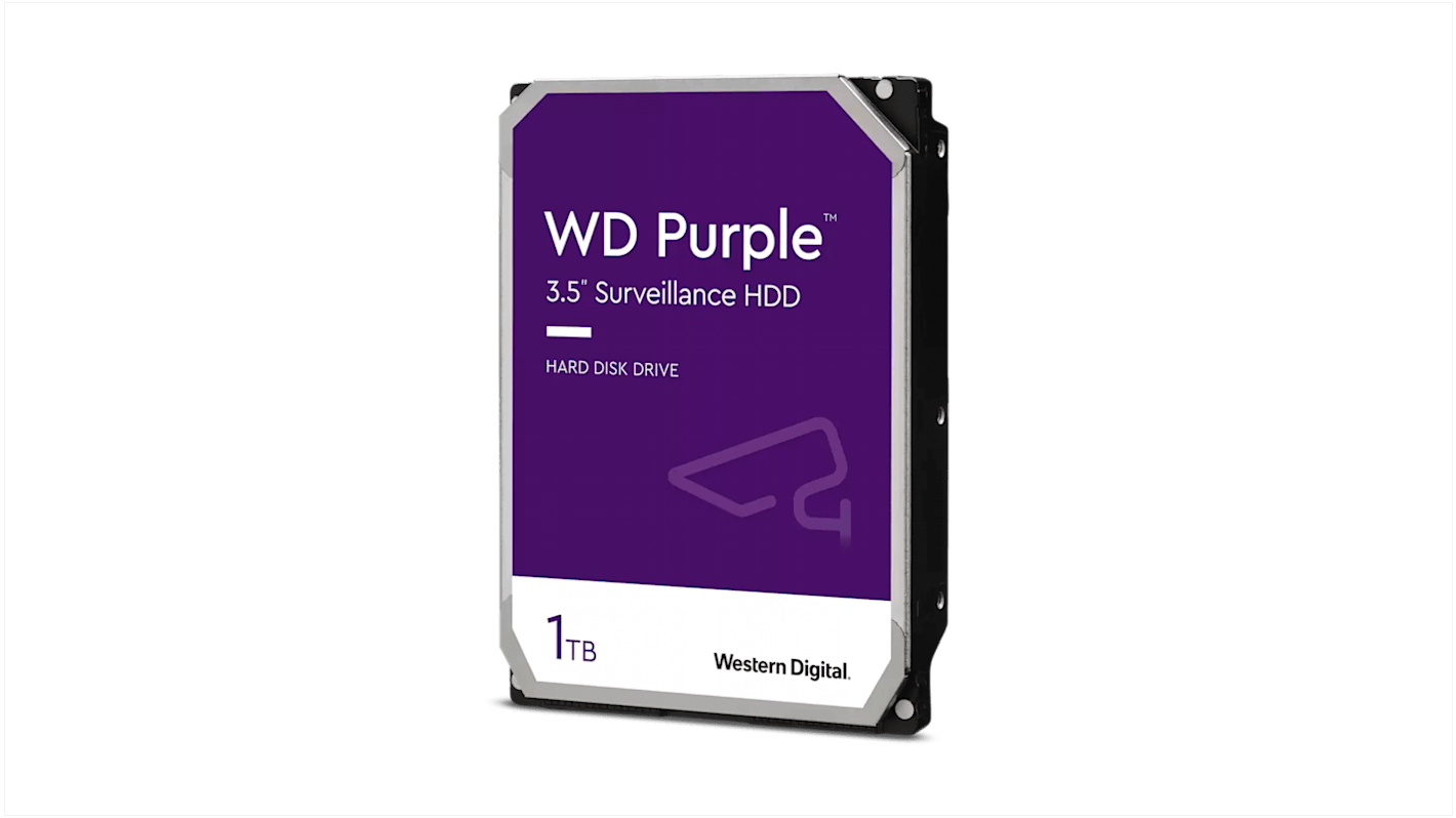 WD10PURZ Western Digital WD Purple 3.5 inch 1 TB Internal Hard Disk Drive RS