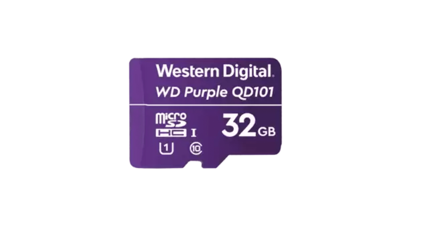 WDD064G1P0C Western Digital 64 GB Industrial MicroSD SD Card RS