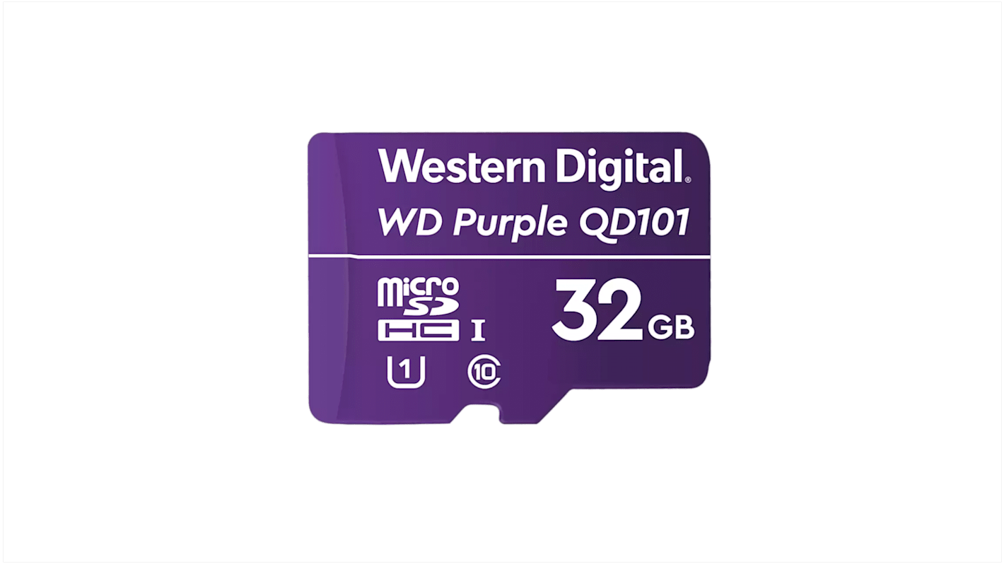 Western Digital 256 GB Industrial MicroSD SD Card