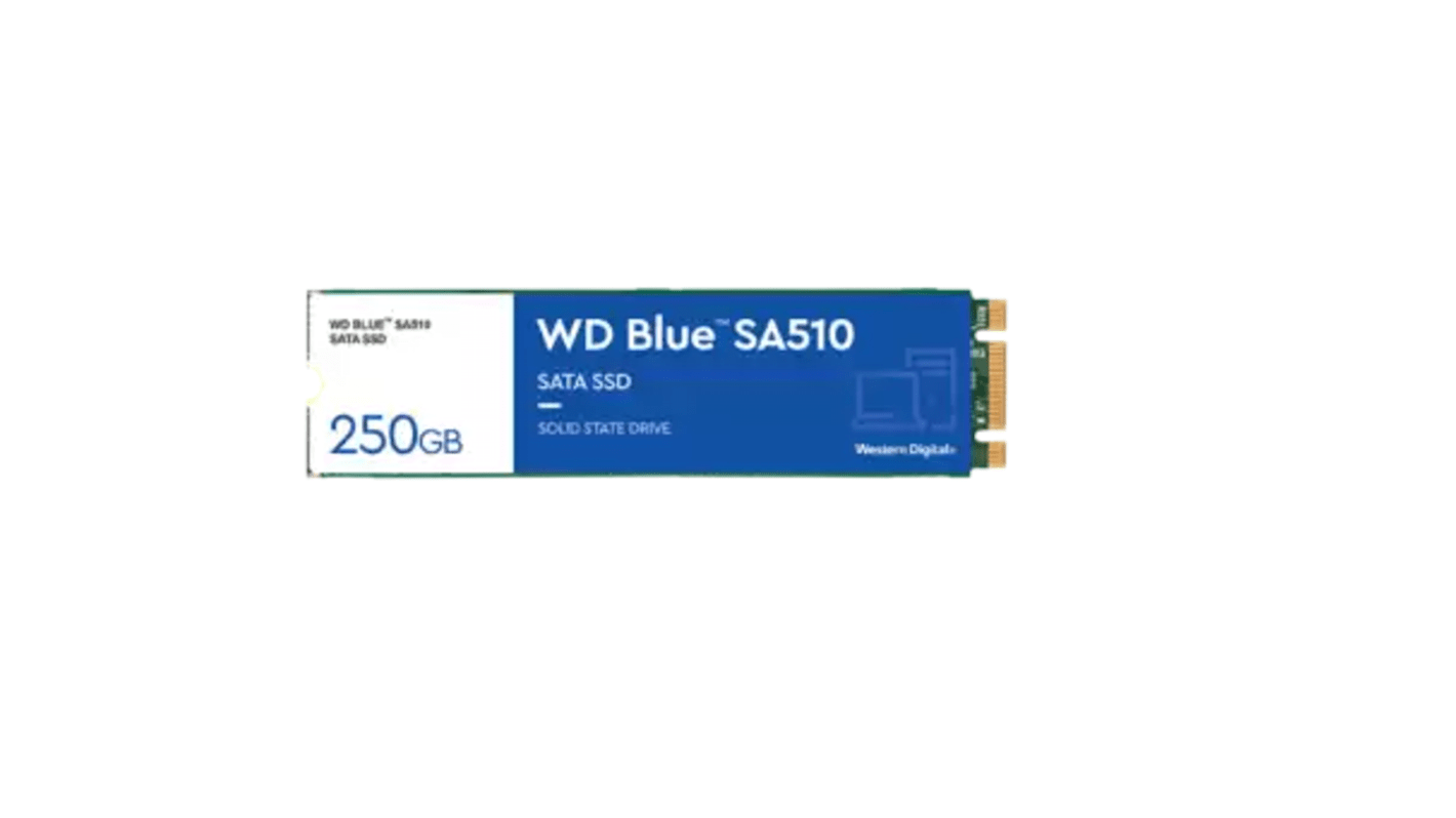 Disco duro interno M.2 2280 Western Digital de 250 GB, SATA III, para aplicaciones industriales