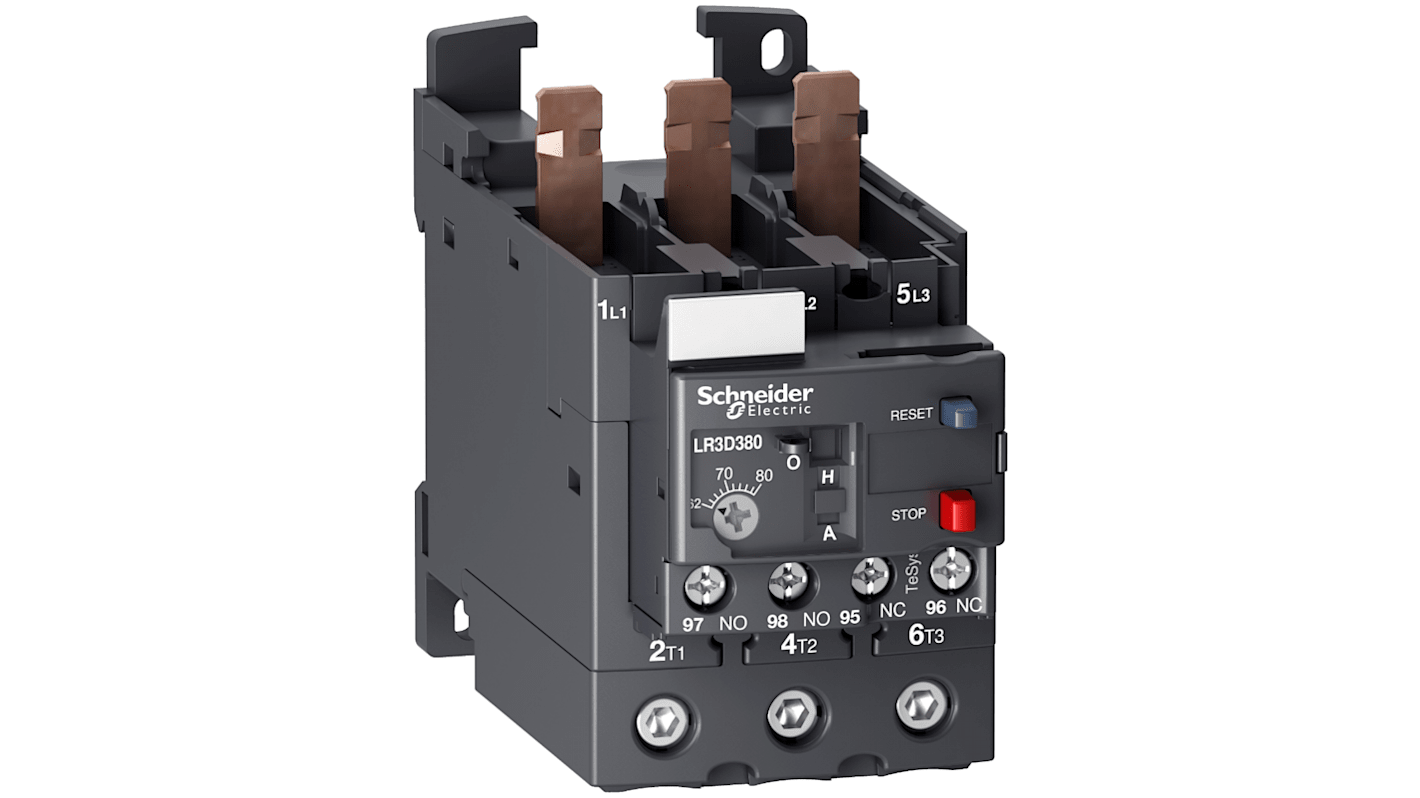 LR3D380 Schneider Electric Thermal Overload Relay 1 NO + 1 NC, 70 →