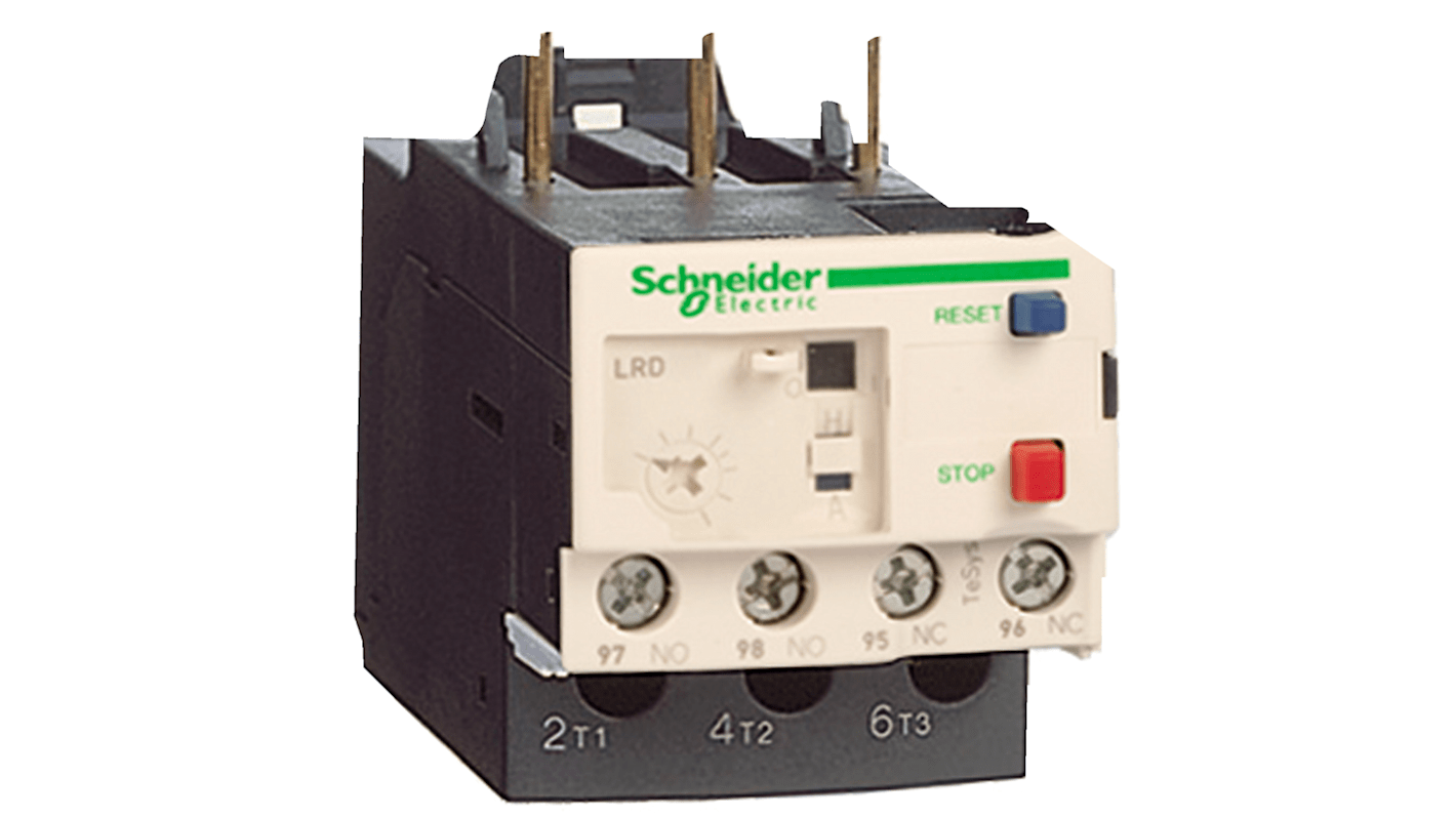 Relais de surcharge thermique Schneider Electric, 1 NO + 1 NF, 5 A