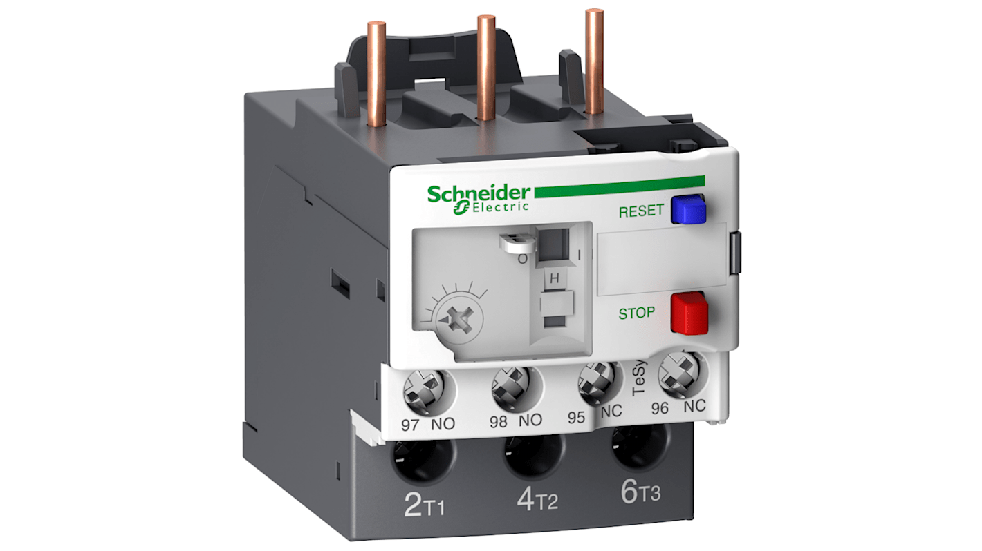 LRD08L6 Schneider Electric Thermal Overload Relay 1 NO + 1 NC, 2.4 →