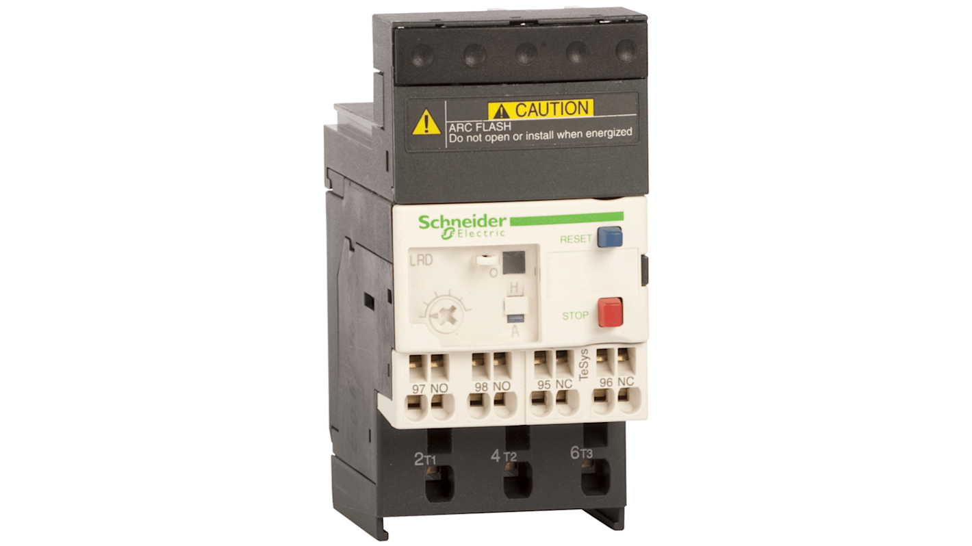 Relè di sovraccarico termico Schneider Electric, 1 NA + 1 NC, carico FLC 7 →10 A, 5 A