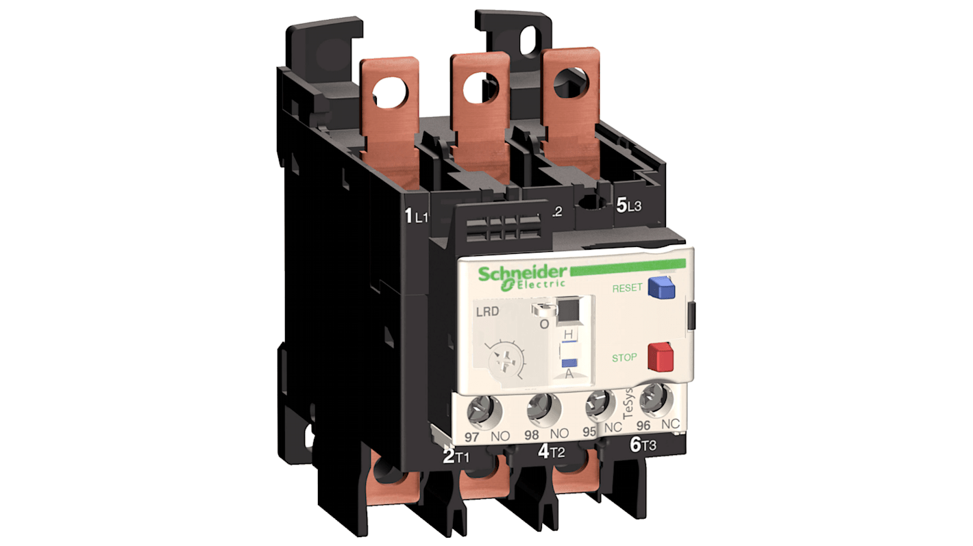 Relé de sobrecarga térmica Schneider Electric TeSys, 1 NA + 1 NC, 30 → 40 A