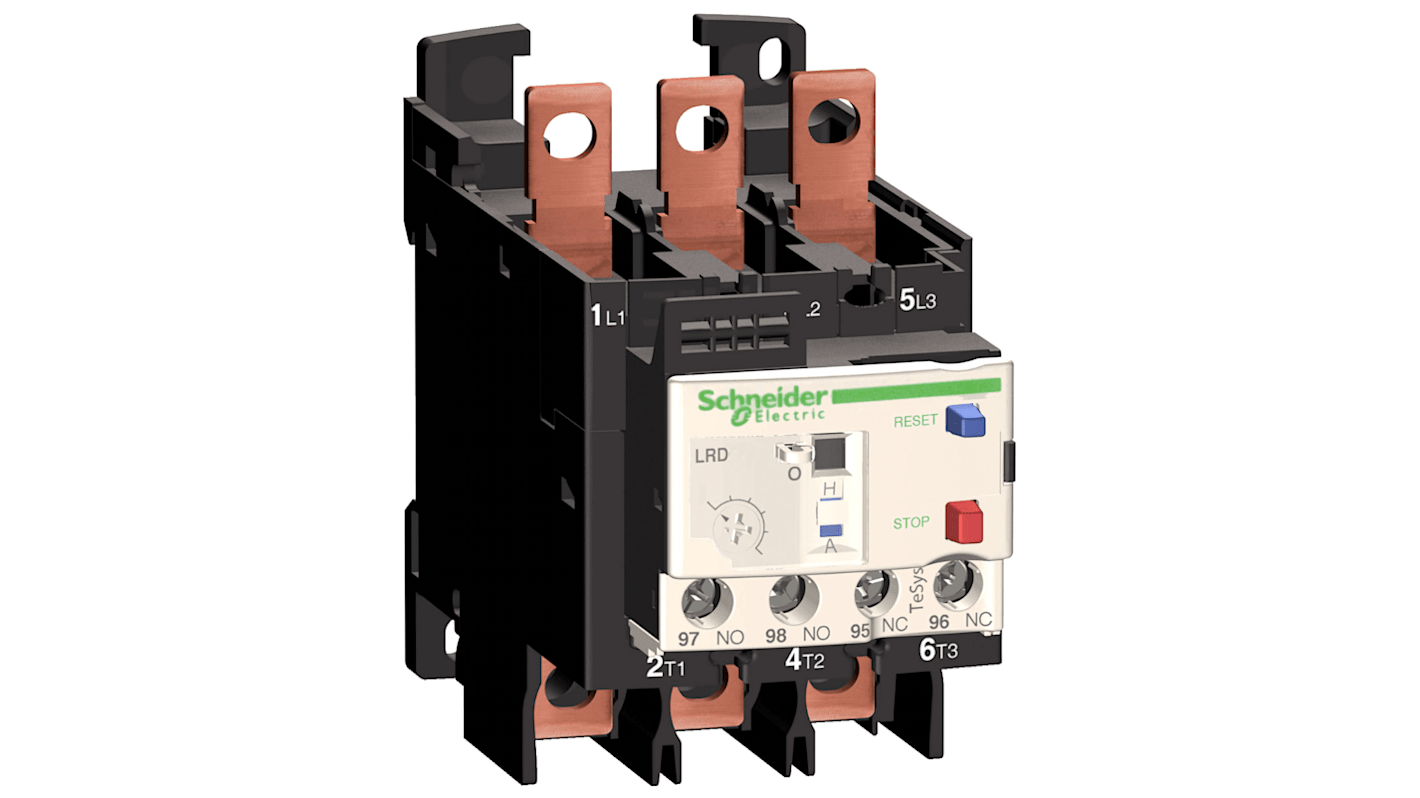 LRD340L6 Schneider Electric Thermal Overload Relay 1 NO + 1 NC, 30 →