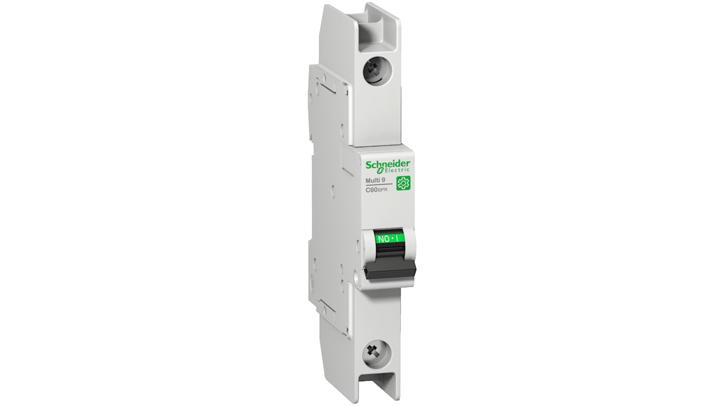 Schneider Electric Multi 9 MCB Mini Circuit Breaker, 1P, 2A Curve C, 277V AC