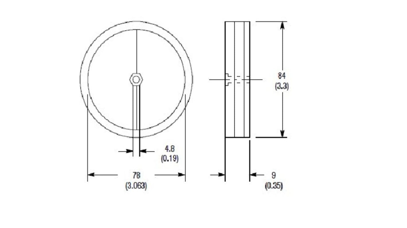 Réflecteur LED, Rockwell Automation Rond