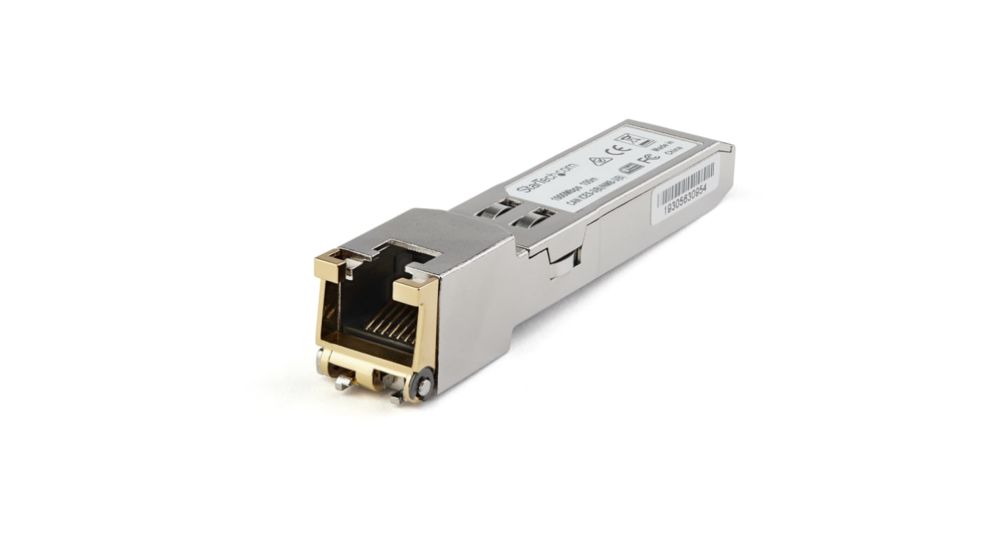 StarTech.com Transceiver Cisco, 10/100/1000BASE-T, RJ45, Kupfer 4Gbit/s 100m, 1000Mbit/s