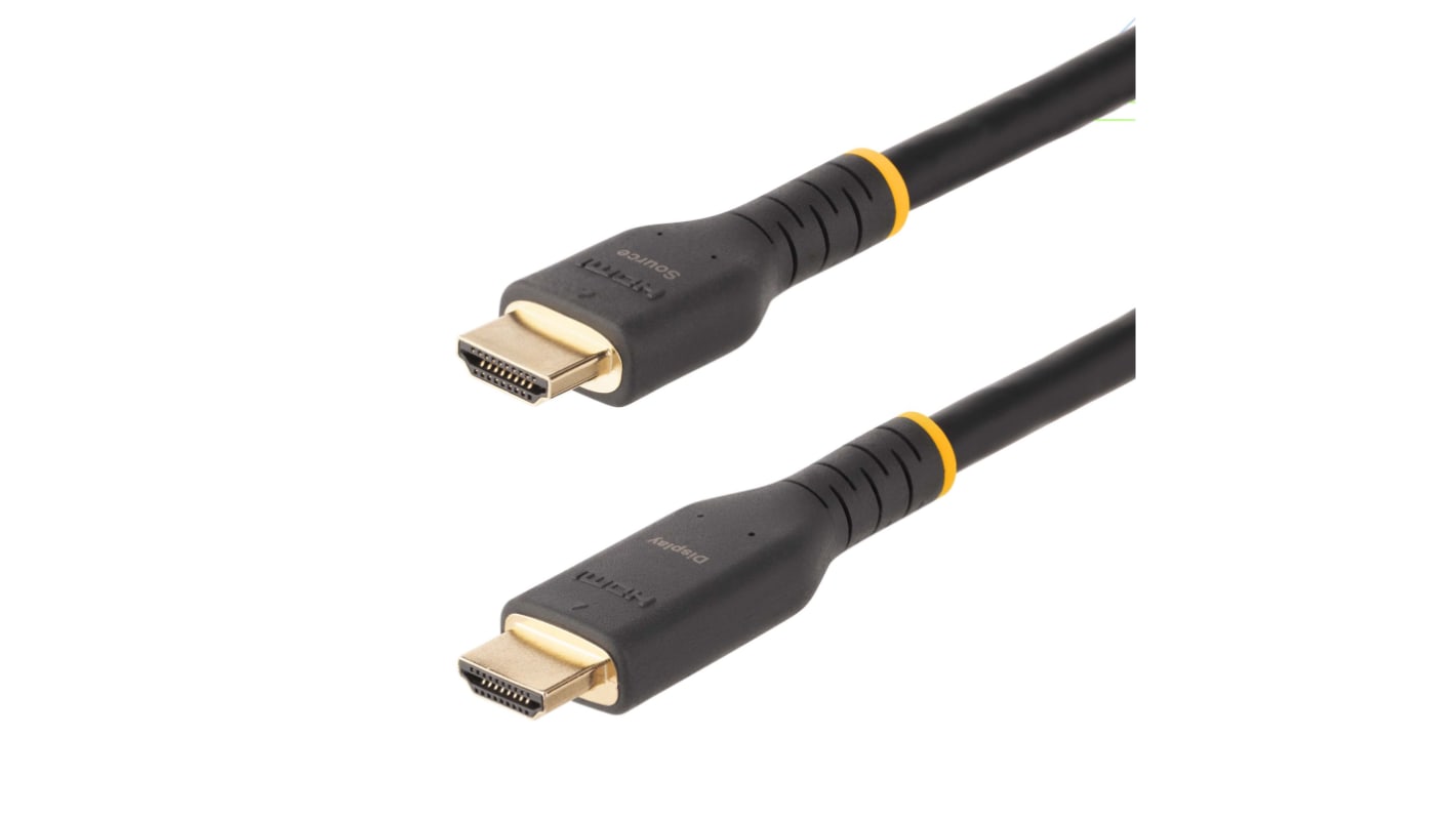 StarTech.com HDMI-Kabel A HDMI Stecker B HDMI Stecker Hohe Geschwindigkeit 4K @ 60Hz max., 10m, Schwarz