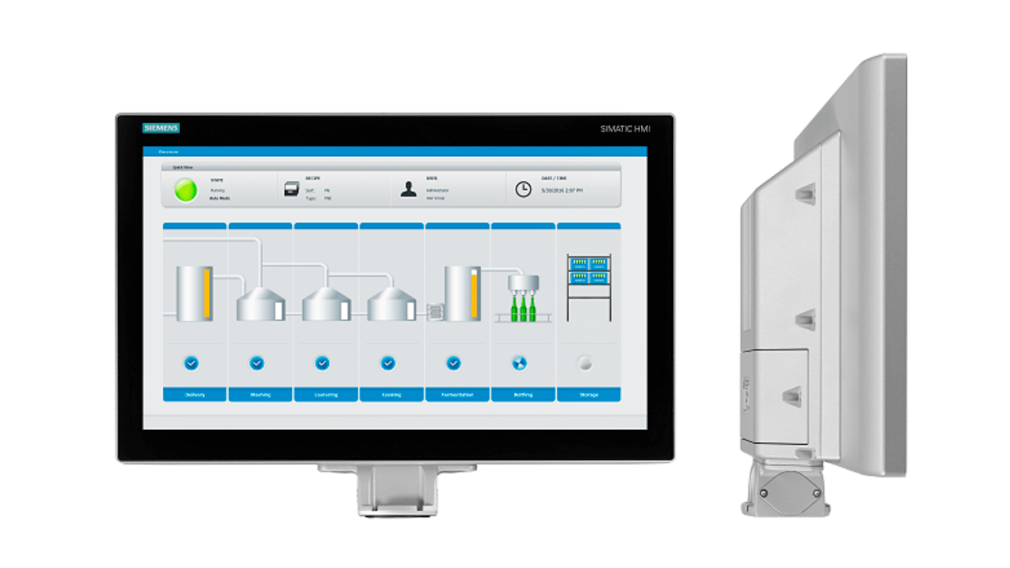 Pannello HMI Siemens, TP1200 Comfort PRO, 12,1 poll., serie SIMATIC, display TFT