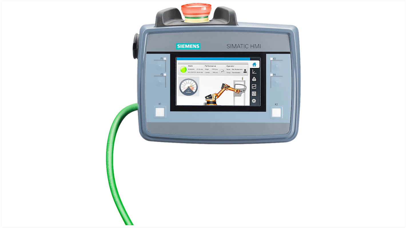 Terminal HMI KTP400F Mobile SIMATIC Siemens, TFT, 4,3 pouces, 480 x 272pixels