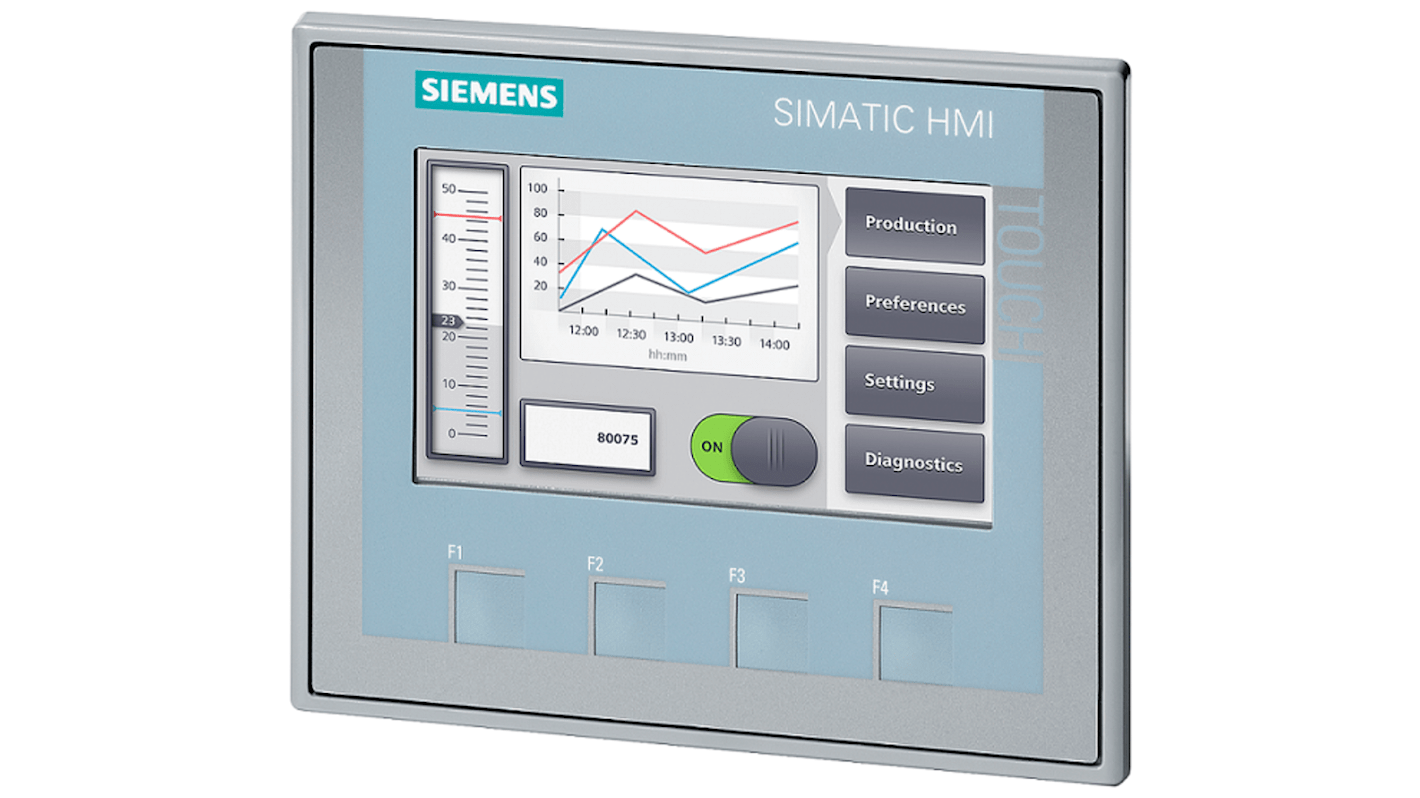 Siemens SIMATIC Series KTP400 Basic HMI Panel - 4.3 in, TFT Display, 480 x 272pixels