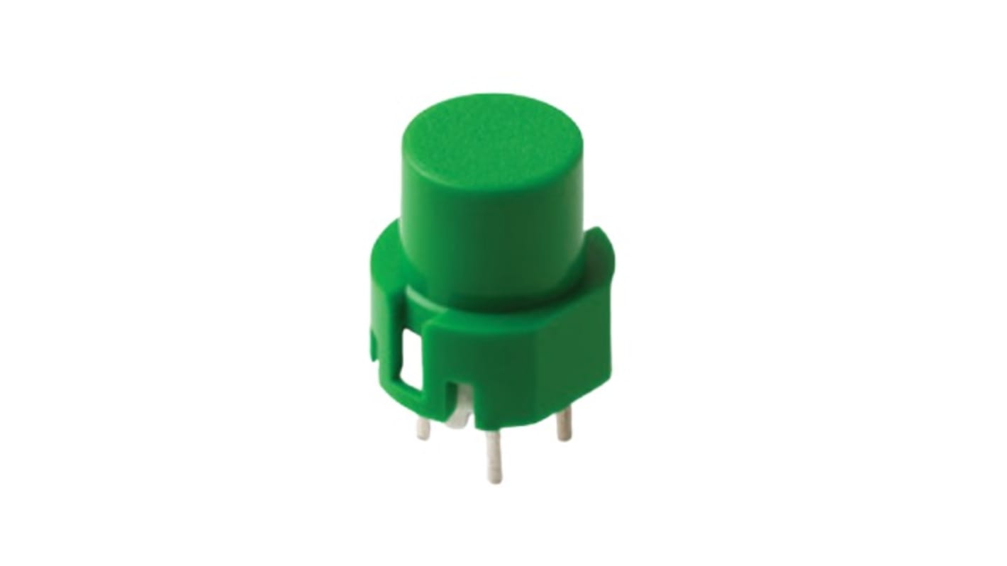 C & K D6R Series Push Button Switch, SPST-NO, PCB, SPST, IP40