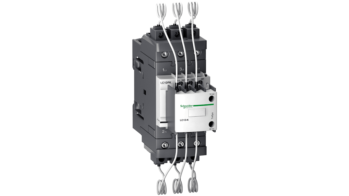 Contattore Contattore di commutazione Schneider Electric, serie LC1D, 3 poli, 1 NA + 1 NC, bobina 220 V