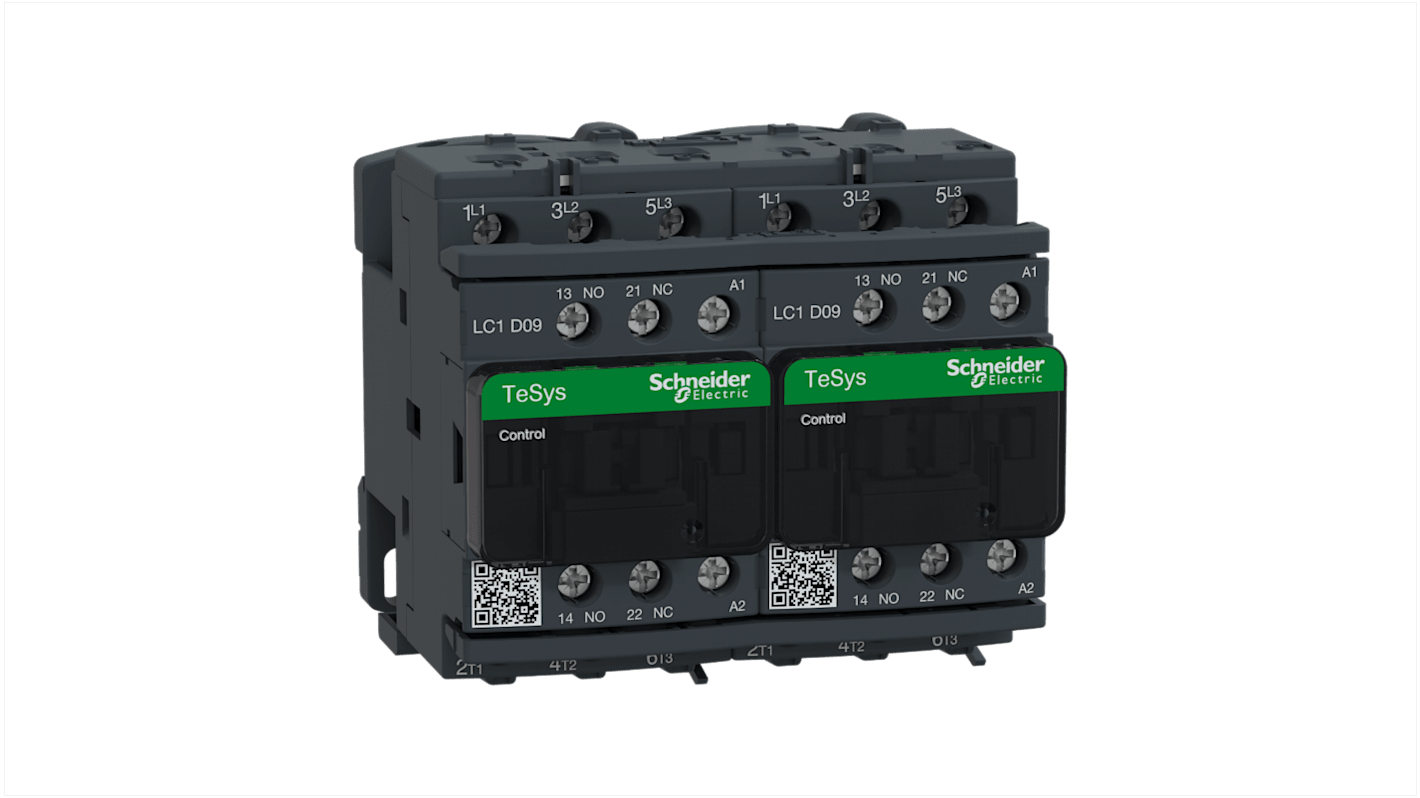 LC2D09M7 | Schneider Electric TeSys D LC2D Reversing Contactor, 3-Pole ...
