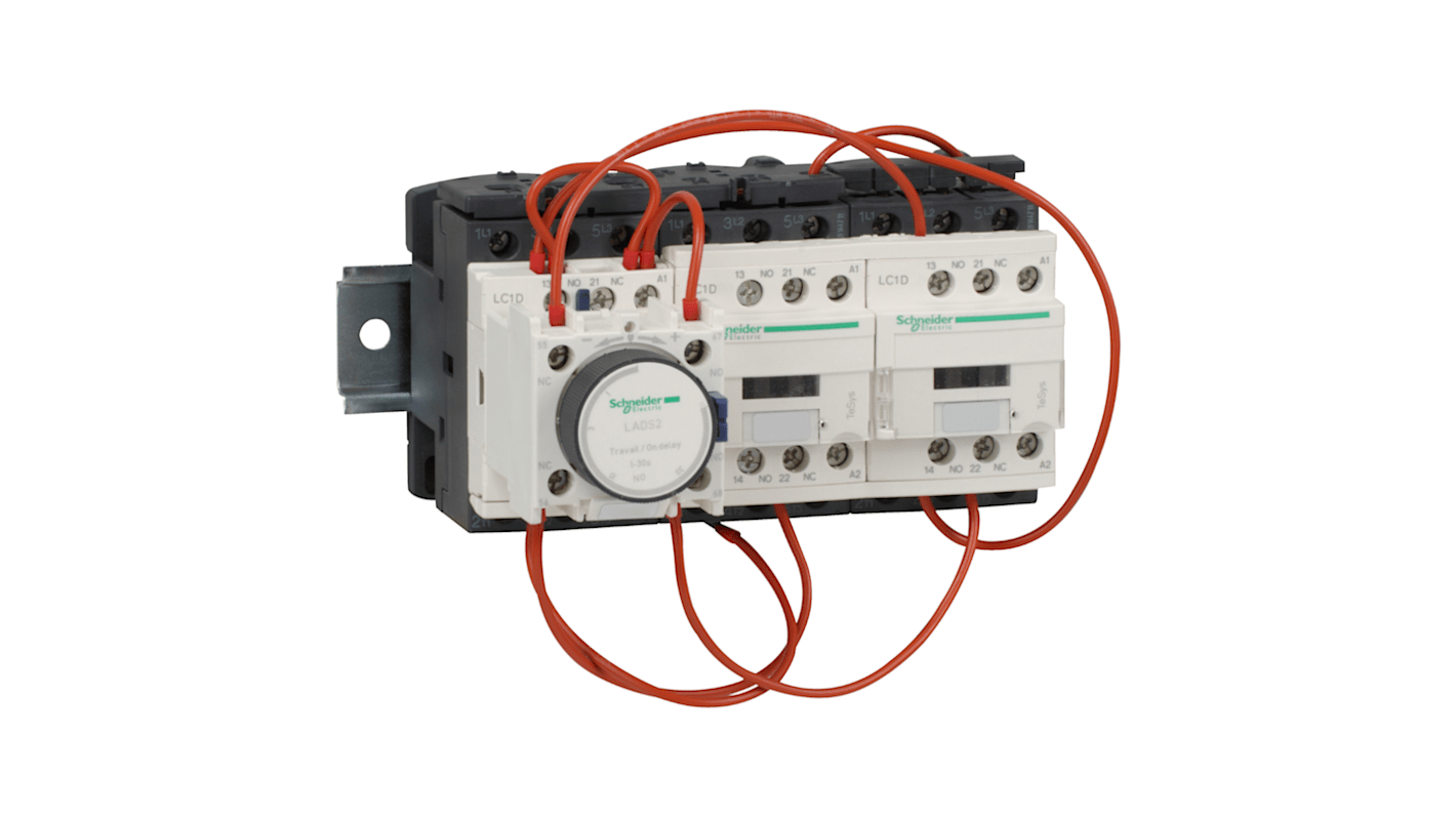 LC3D09AP7 Schneider Electric Motor Starter, Star Delta, 230 V ac