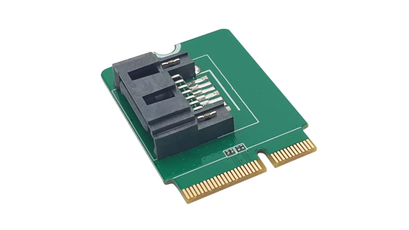Okdo M.2 E Key to SATA Breakout Board for ROCK Single Board Computer