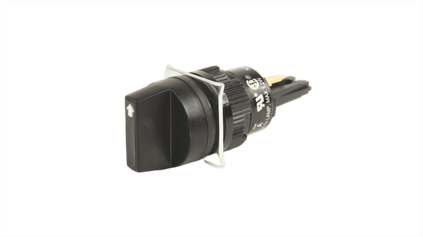Rockwell Automation 800B Series 3 Position Selector Switch Head, 16mm Cutout
