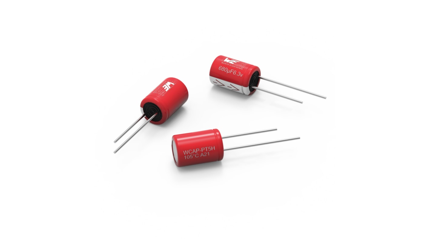 870056175005 Wurth Elektronik 33μF Surface Mount Polymer Capacitor