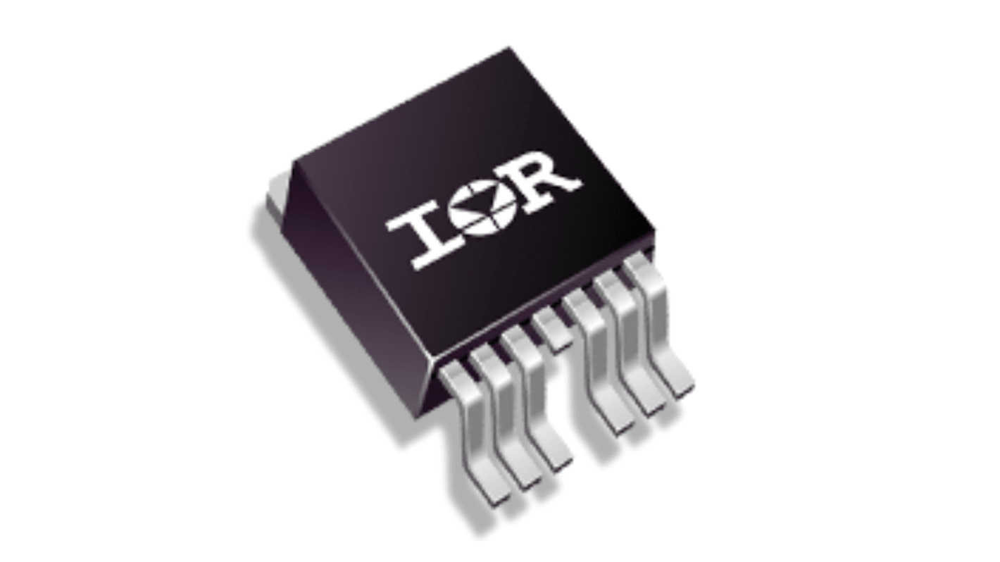 MOSFET Infineon, canale N, 362 A, D2PAK-7 pin, Montaggio superficiale