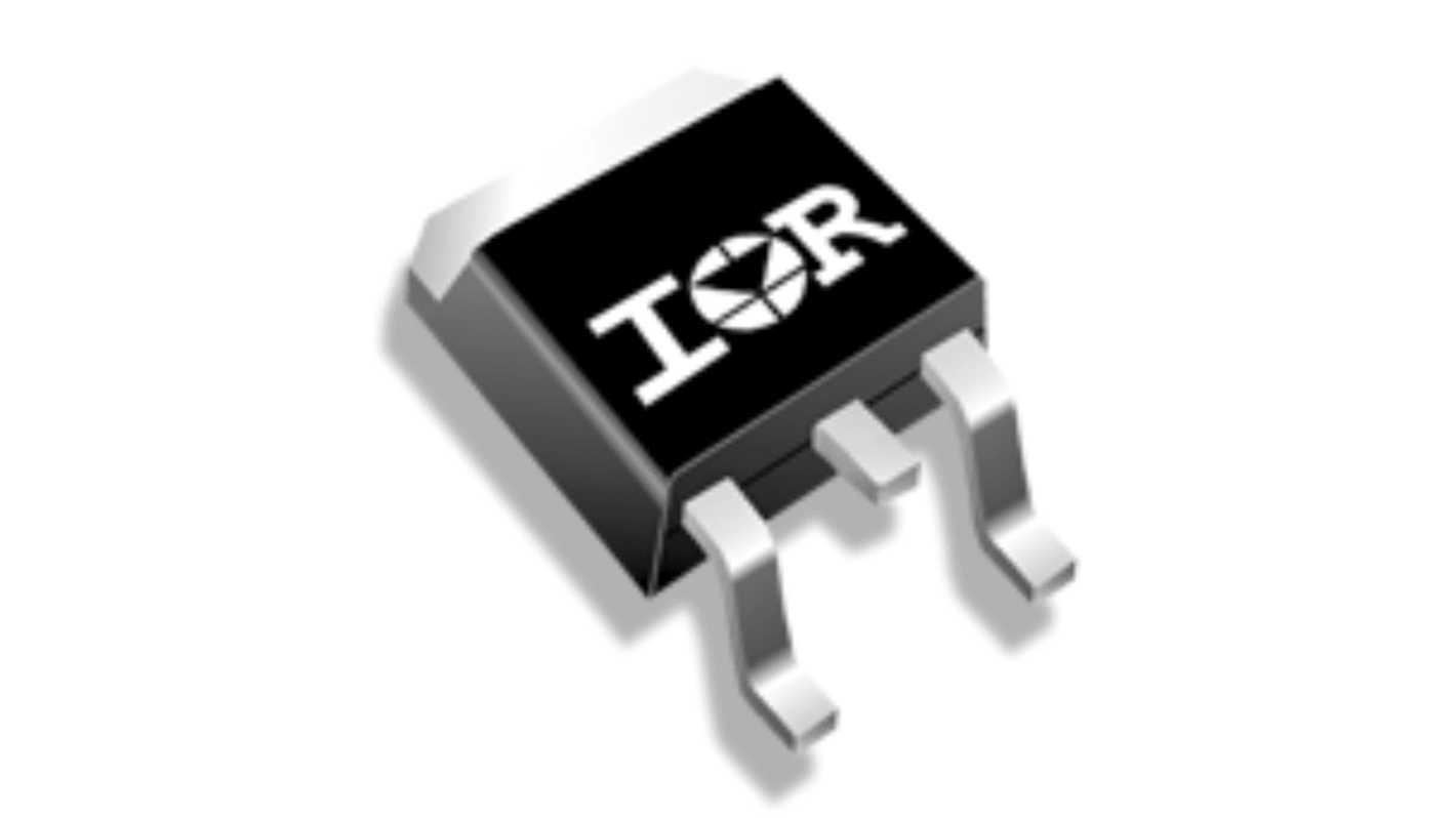 N-Channel MOSFET, 17 A, 55 V D-PAK Infineon IRFR024NTRPBF