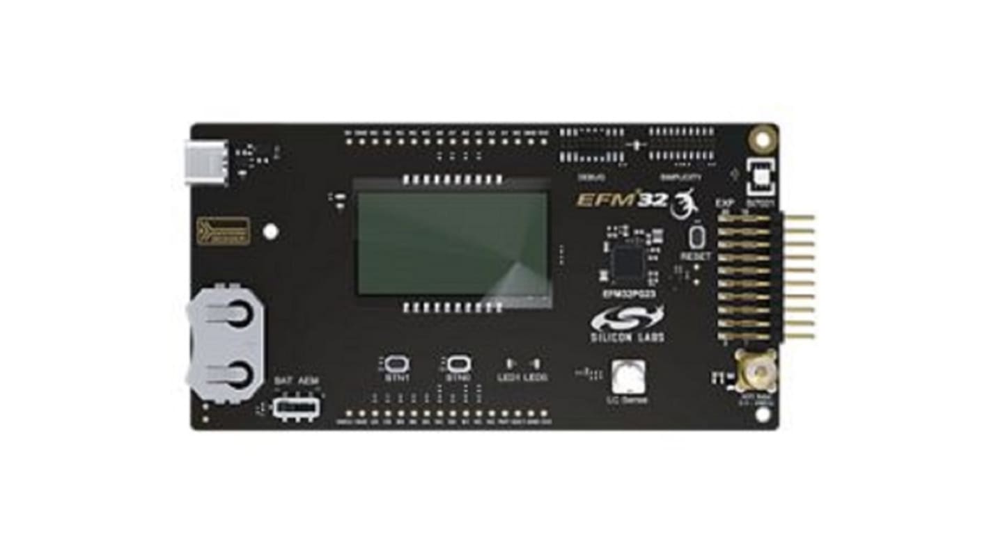 Vývojová sada mikrokontroléru, Gecko 23, 32 bitů, ARM Cortex M33, EFM32 PG23 Pro Kit, Demonstrační sada