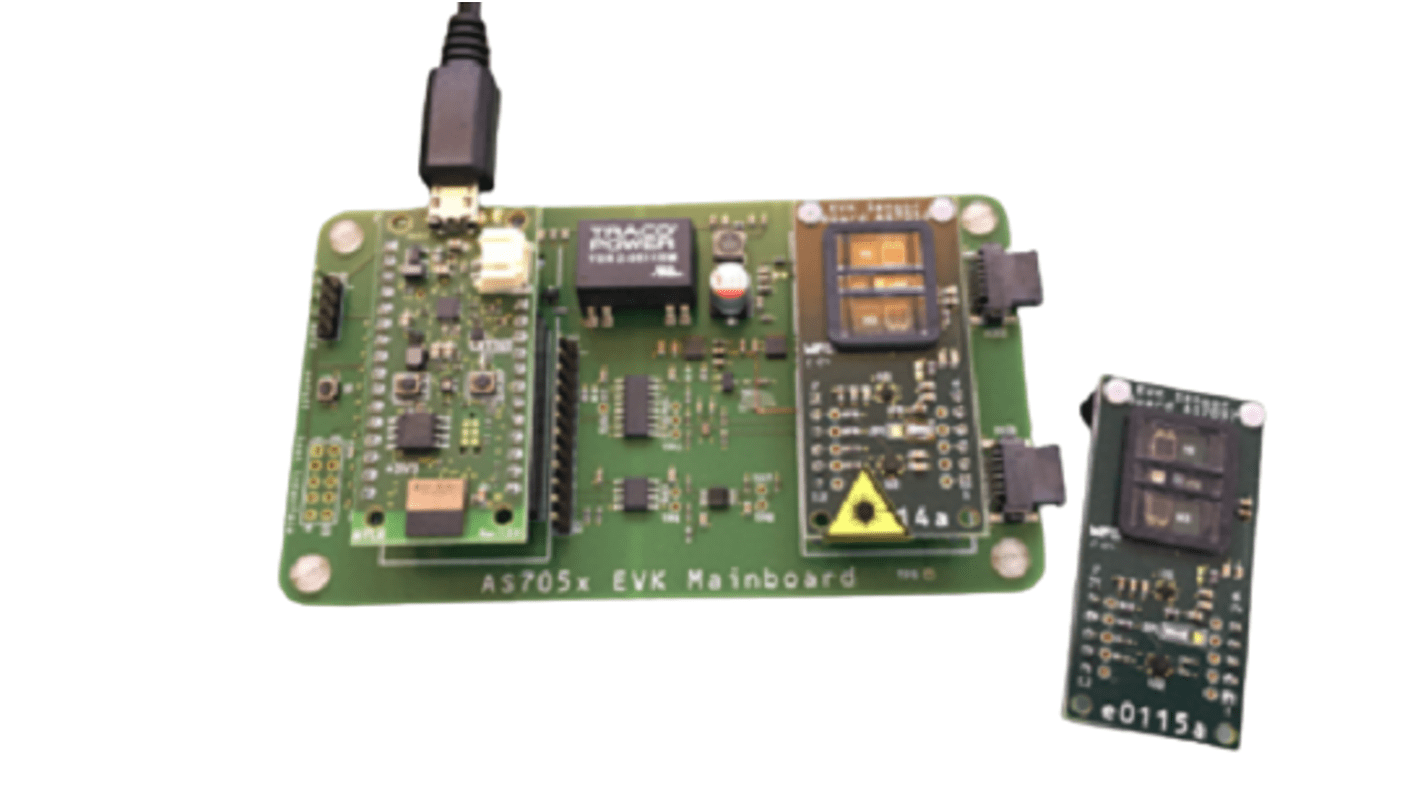 Placa de evaluación ADC ams OSRAM AS705X - AS705X_EVALKIT_BT