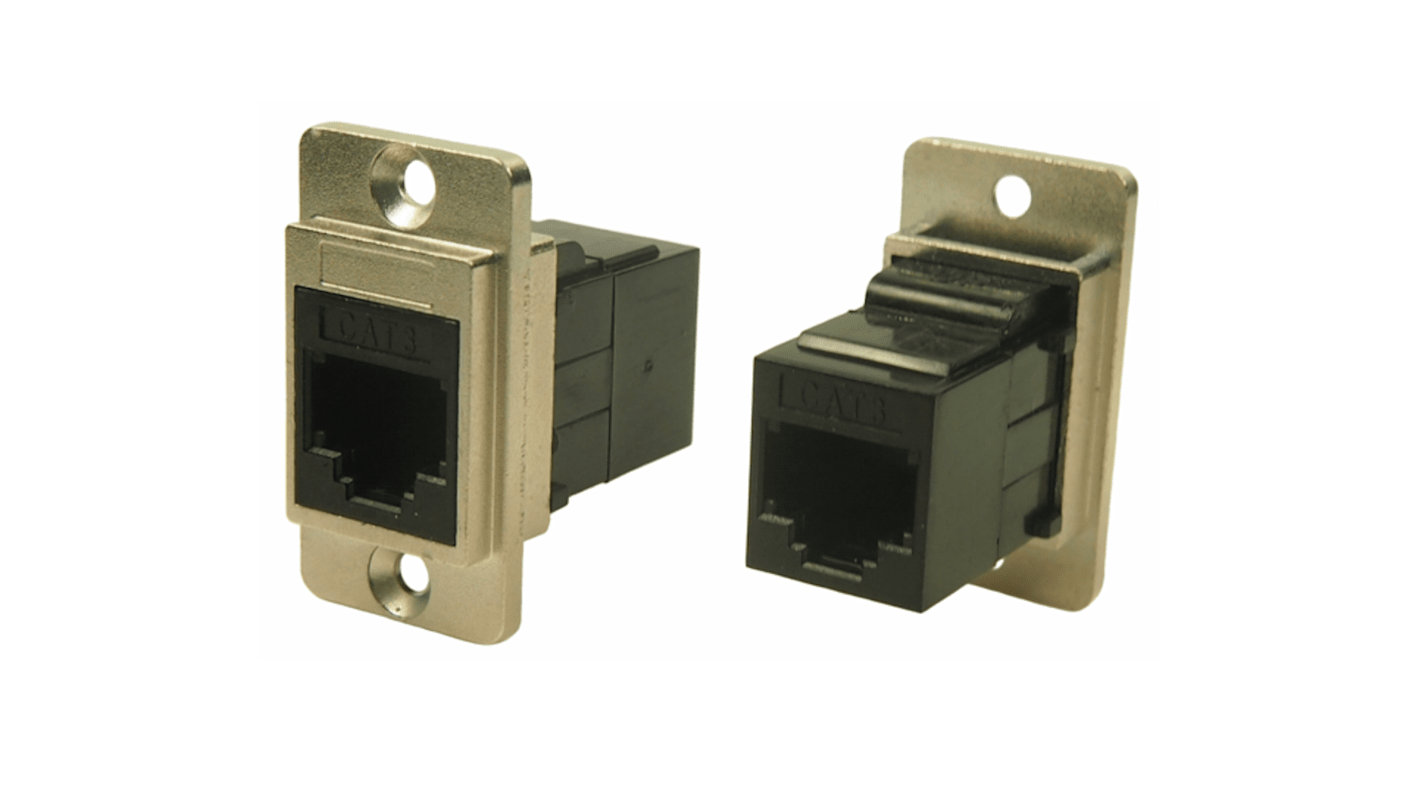 Conector RJ12 Cat3 Hembra RS PRO, de 6P6C vías, no apantallado