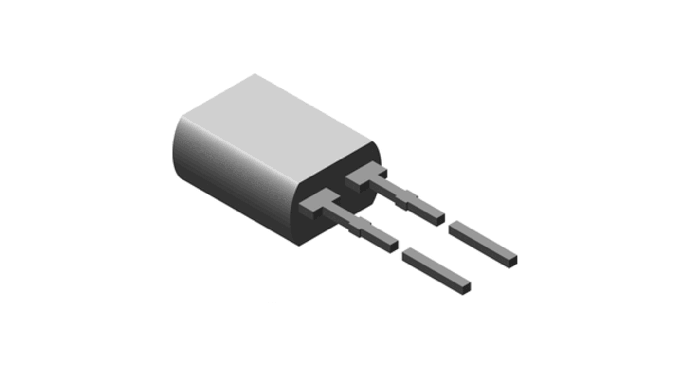 Vishay PIN-Fotodiode 900nm, THT Drahtanschluss-Gehäuse 2-Pin