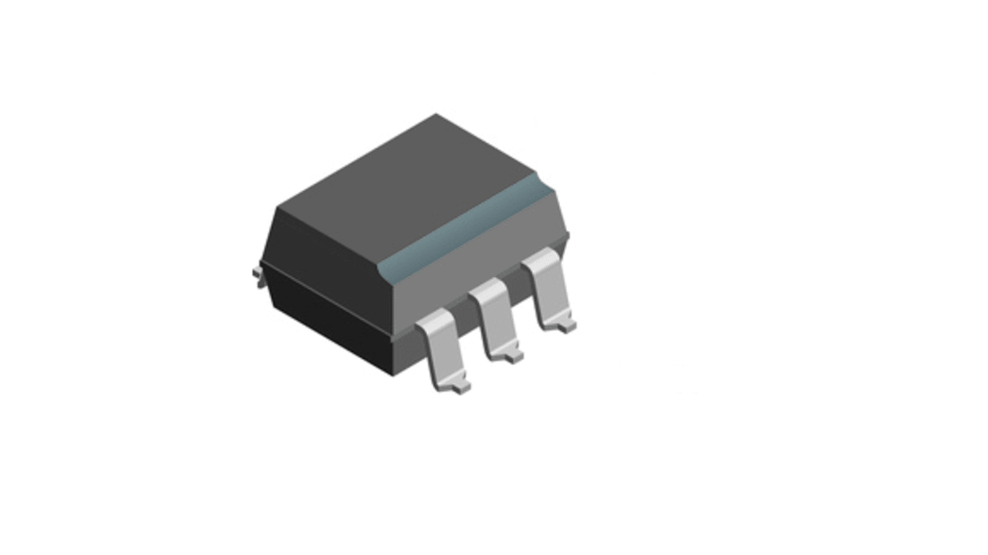 Fotoaccoppiatore Vishay, Montaggio con foro passante, uscita Fototransistor, 6 Pin