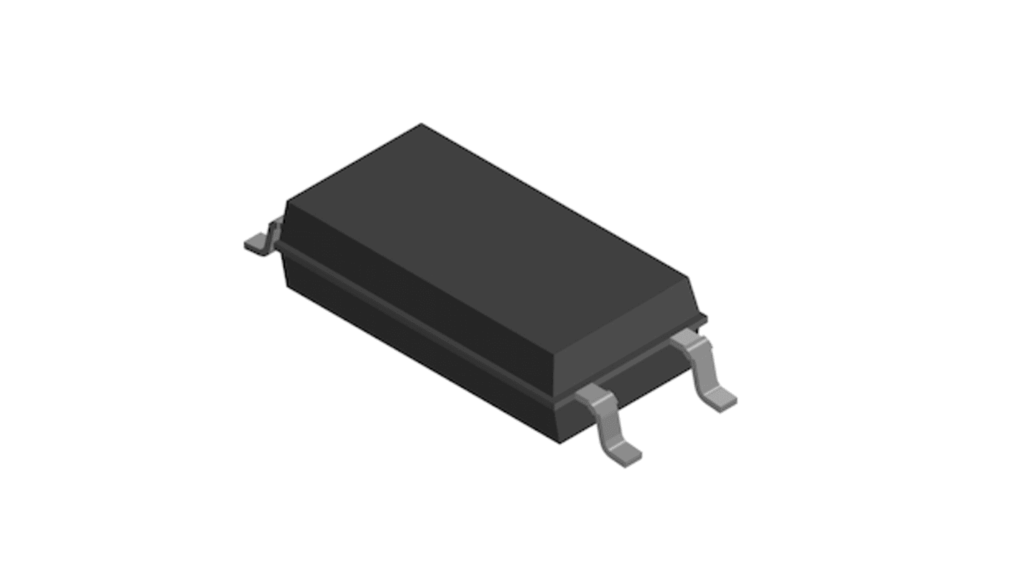 Vishay, TCLT1006 Phototransistor Output Optocoupler, Surface Mount, 4-Pin LSOP