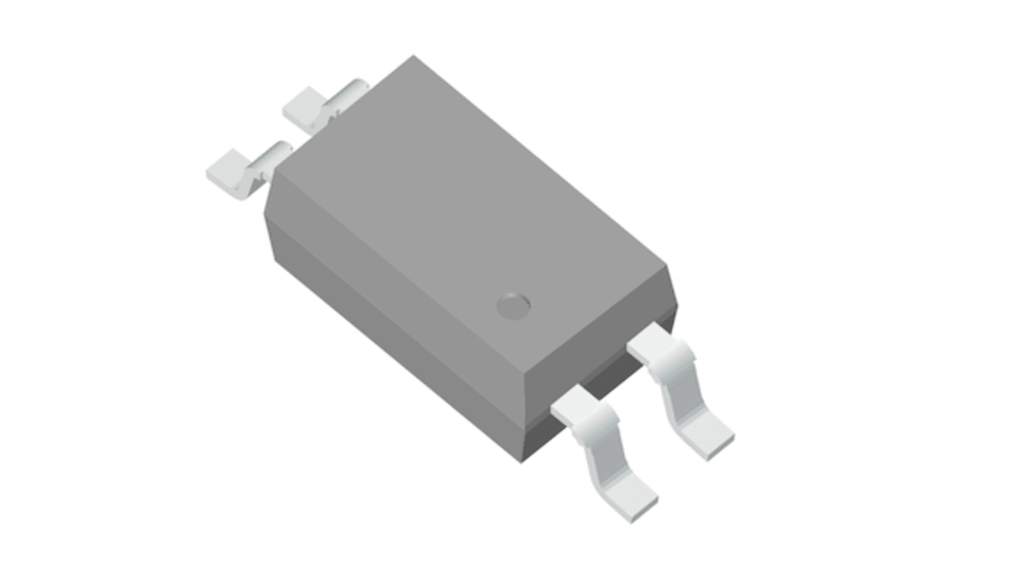 Vishay, TCMT1102 Phototransistor Output Optocoupler, Surface Mount, 4-Pin SOP