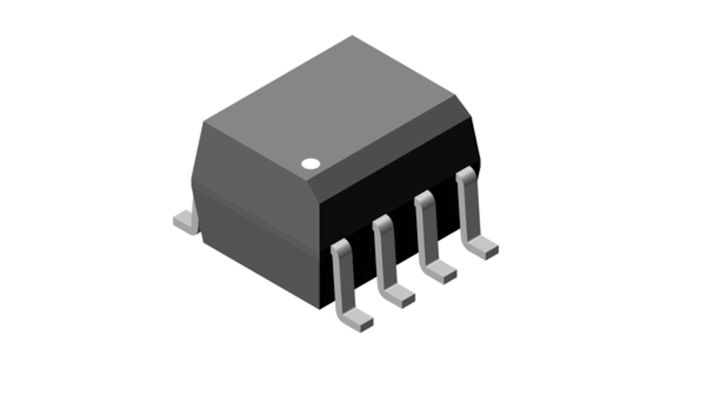 Vishay, VO207AT Phototransistor Output Optocoupler, Surface Mount, 8-Pin SOIC