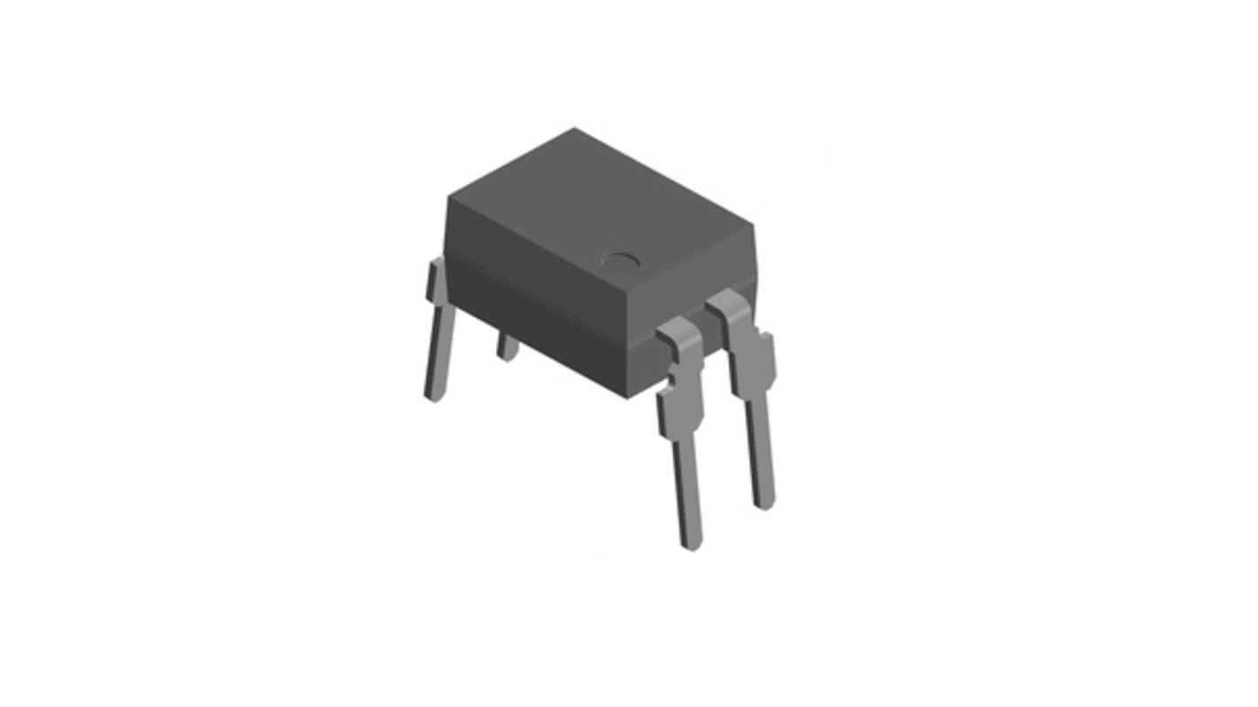 Vishay, VO617A-3 Phototransistor Output Optocoupler, Through Hole, 4-Pin DIP