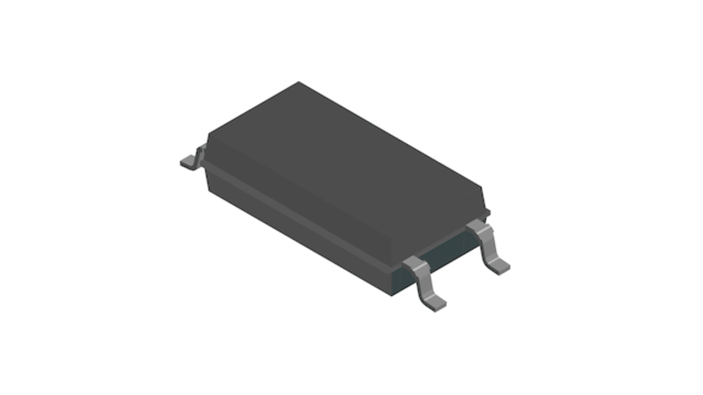 Optoacoplador Vishay VOL de 1 canal, Vf= 1.5V, OUT. Fototransistor, mont. superficial, encapsulado LSOP, 4 pines