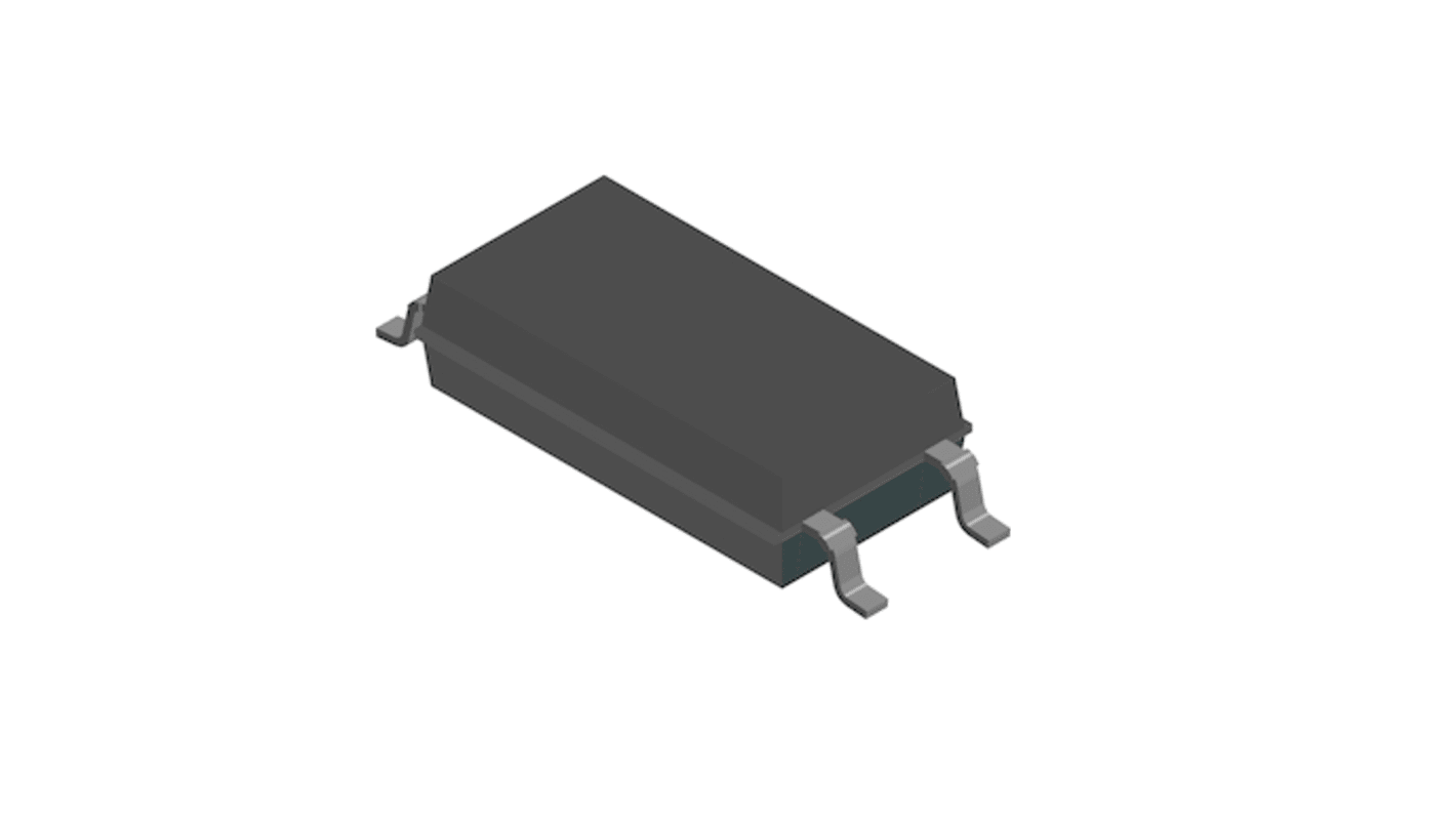 Vishay, VOL618A3T Phototransistor Output Optocoupler, Surface Mount, 4