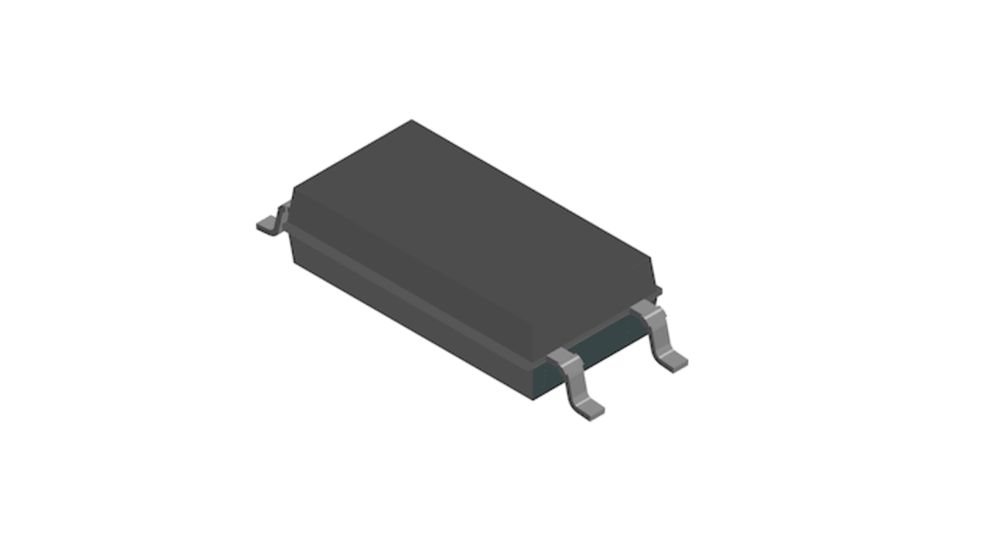 Optoacoplador Vishay VOL de 1 canal, Vf= 1.5V, OUT. Fototransistor, mont. superficial, encapsulado LSOP, 4 pines