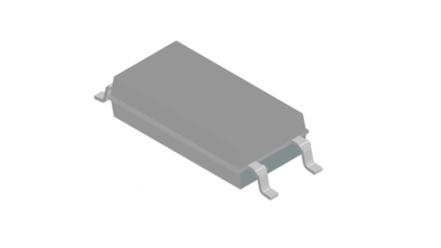 Optoacoplador Vishay VOL de 1 canal, Vf= 1.5V, OUT. Fototransistor, mont. superficial, encapsulado LSOP, 4 pines