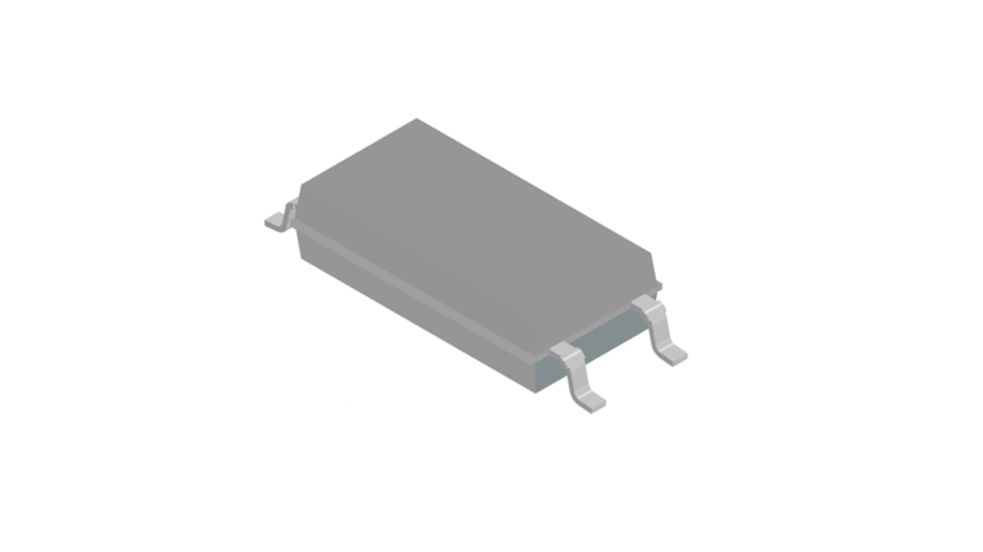 Vishay, VOL628A Phototransistor Output Optocoupler, Surface Mount, 4