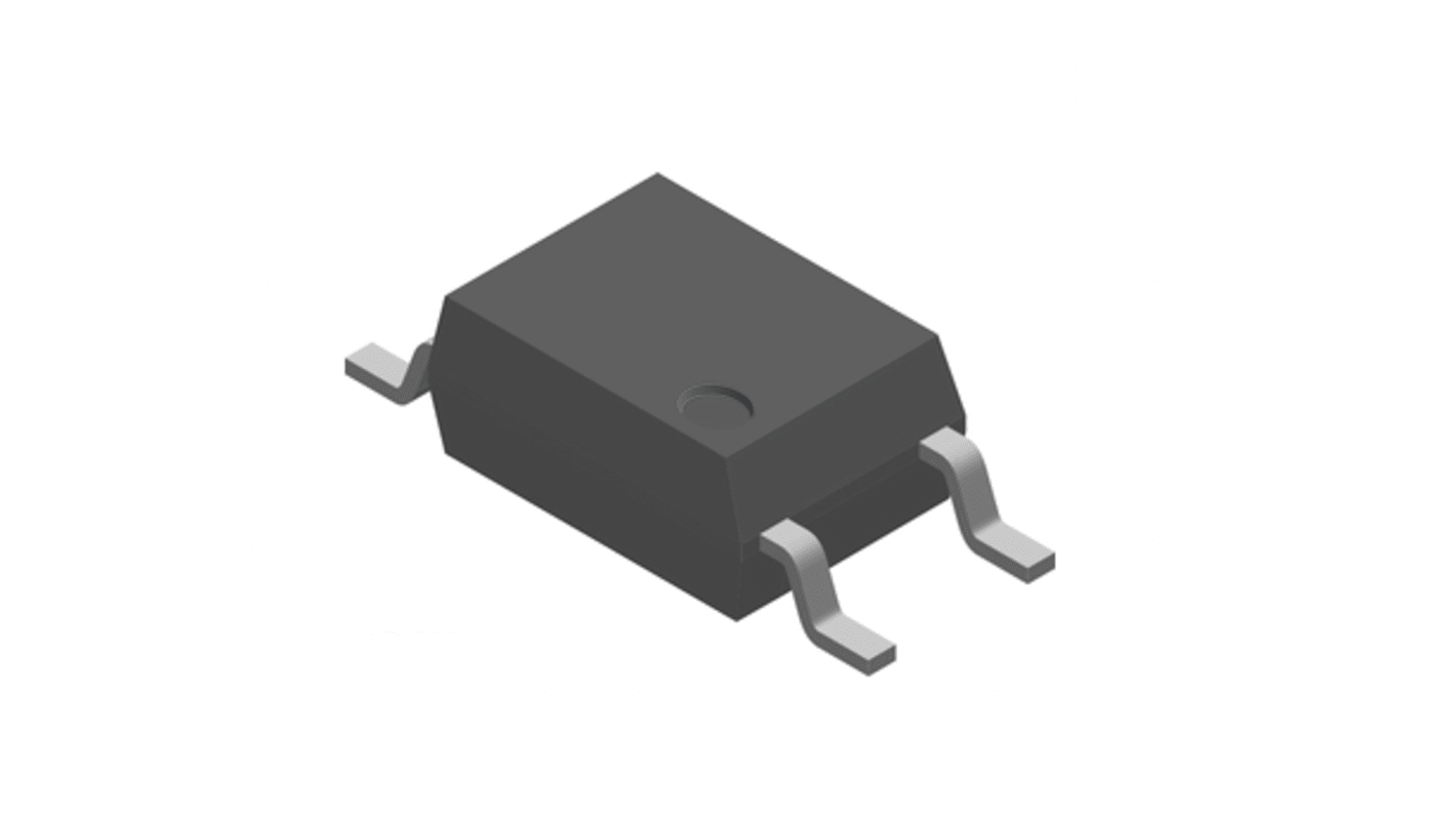 Vishay, VOM618A-4X001T Phototransistor Output Optocoupler, Surface Mount, 4-Pin