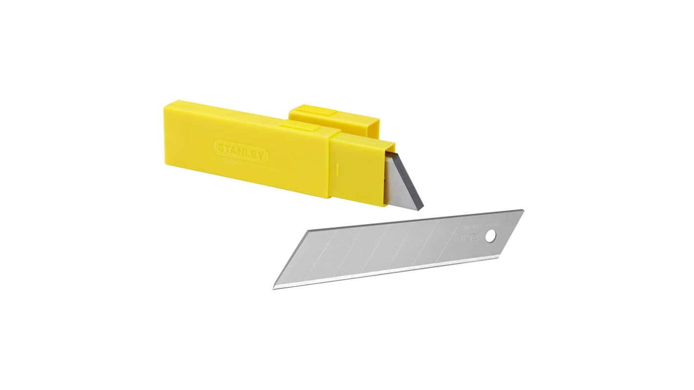 Stanley Steel Flat Cutter Blade, 25 mm, 20 per Package