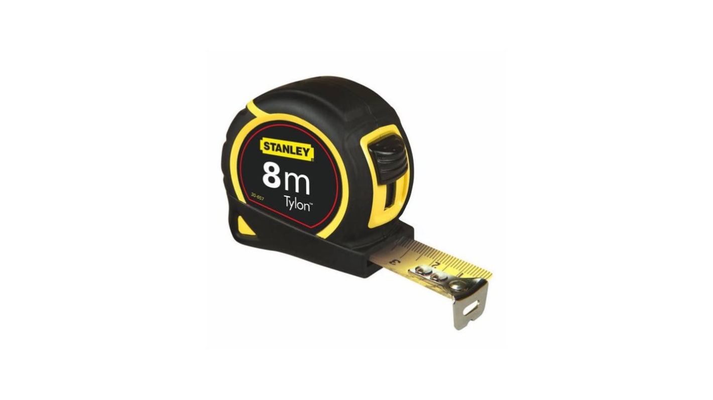 Stanley 8m Tape Measure, Metric & Imperial