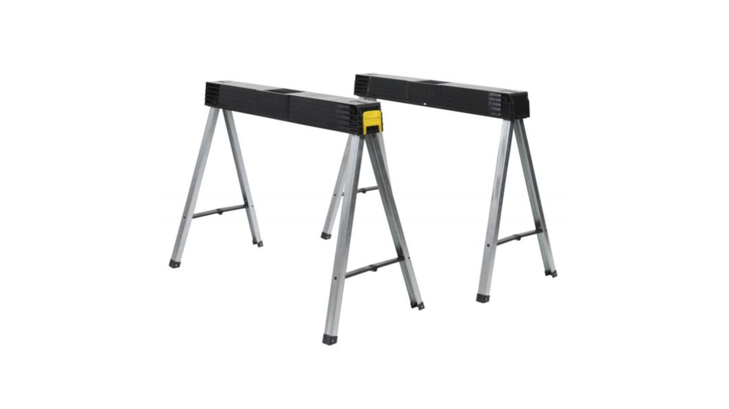 Stanley Portable Aluminium Workbench, 350kg Max Load x 76cm x 102cm