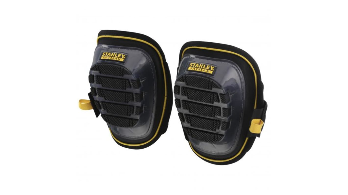 FMST829601 Stanley FatMax Black, Yellow Yes Gel, Neoprene Strap Knee Pad Resistant to