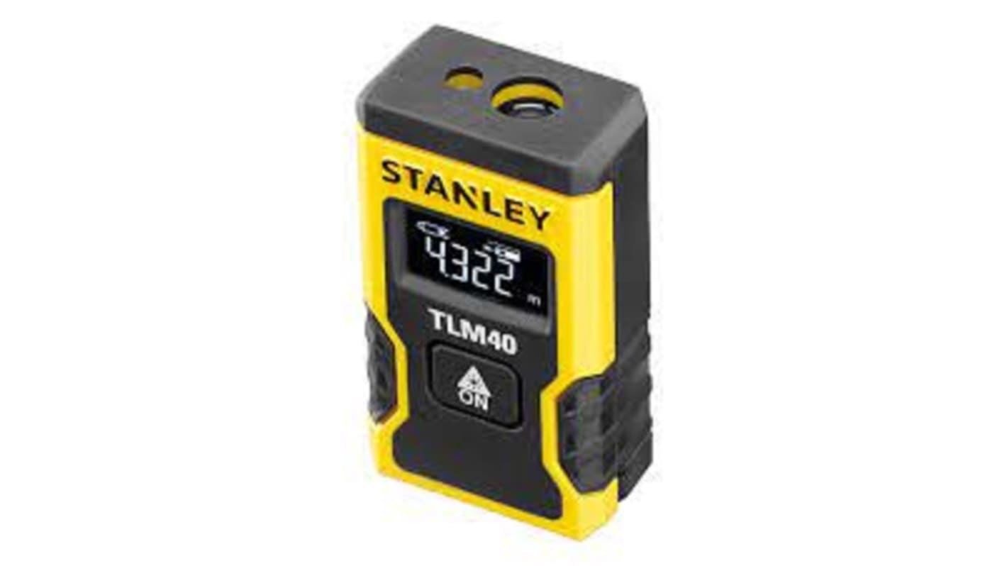 Medidor láser de distancias Stanley, alcance 12m, precisión ±6 mm, Clase 2