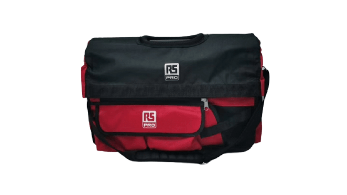 RS PRO Polyester Tool Bag with Shoulder Strap 510mm x 215mm x 312mm RS
